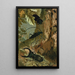 Lucane et longicorne - John George Wood — gerahmtes Bild an der Wand