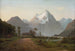 Zwei Trompeter, die eine Teekanne in Milford Sound zum Kochen bringen - John Gibb — Ansicht des Kunstwerks