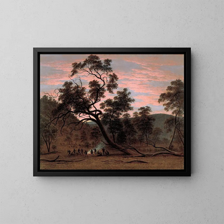 John Glover - A corroboree of natives in Mills Plains.webp