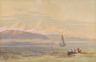 John Gully - New Zealand coastal scene.webp