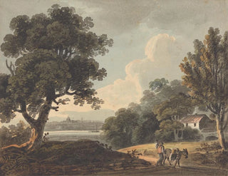 Landschaft mit weitem Blick auf London - John Henry Campbell — Ansicht des Kunstwerks