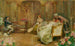 Eine elegante Abendveranstaltung - John Henry Frederick Bacon — Ansicht des Kunstwerks