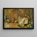 Eine elegante Abendveranstaltung - John Henry Frederick Bacon — gerahmtes Bild an der Wand