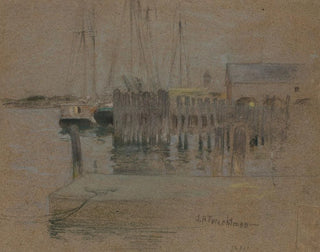 John Henry Twachtman - Gloucester Harbor.webp