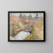 Bassin de ciguë - John Henry Twachtman — gerahmtes Bild an der Wand