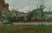 Landschaft mit Cottages - John Henry Twachtman — Ansicht des Kunstwerks