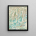Chutes du Niagara - John Henry Twachtman — gerahmtes Bild an der Wand