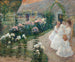 auf der Terrasse - John Henry Twachtman — Ansicht des Kunstwerks