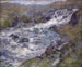 Der Torrent - John Henry Twachtman — Ansicht des Kunstwerks