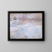 Winter - John Henry Twachtman — gerahmtes Bild an der Wand