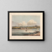 Hudson - John Hill — gerahmtes Bild an der Wand