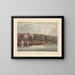 Les Palissades - John Hill — gerahmtes Bild an der Wand