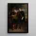 Henry Augustus Berkeley Craven und Keppel Richard Craven - John Hoppner — gerahmtes Bild an der Wand