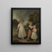 Die Kinder von Sackville - John Hoppner — gerahmtes Bild an der Wand
