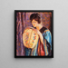 Die japanische Laterne - John Hubbard Rich — gerahmtes Bild an der Wand