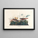 Moineau couleur de renard - John James Audubon — gerahmtes Bild an der Wand