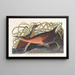 Râle d'eau douce - John James Audubon — gerahmtes Bild an der Wand