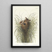 Troglodyte des marshes de Nuttall - John James Audubon — gerahmtes Bild an der Wand