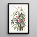 Bruant maritime - John James Audubon — gerahmtes Bild an der Wand