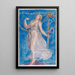 Eine Bacchantin - John La Farge — gerahmtes Bild an der Wand
