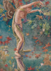 Herbst, das fallende Blätter zeigt - John La Farge — Ansicht des Kunstwerks