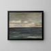 Studienarbeit an der Küste von Jersey - John La Farge — gerahmtes Bild an der Wand