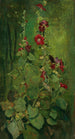 Rote Stockrose - John La Farge — Ansicht des Kunstwerks