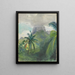 Le Pic de Maua Roa Île de Noon de Moorea Îles de la Société Uponohu - John La Farge — gerahmtes Bild an der Wand