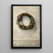 Kranz aus Blumen - John La Farge — gerahmtes Bild an der Wand