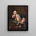 Portrait de Thomas Sheridan - John Lewis — gerahmtes Bild an der Wand