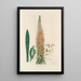 Digitalium monographia Pl12 - John Lindley — gerahmtes Bild an der Wand