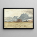 Vue des Fens - John Linnell — gerahmtes Bild an der Wand