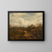 Ein englische Landschaft - John Linnell — gerahmtes Bild an der Wand