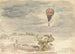 Aufstieg des Ballons von Burlington House, Piccadilly, aus dem Fenster bei Herrn B. Palmer - John Linnell — Ansicht des Kunstwerks