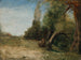 Allée d'orme avec le ruisseau de Bayswater à côté - John Linnell — Ansicht des Kunstwerks