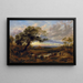 Abend - John Linnell — gerahmtes Bild an der Wand