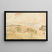 Llanberis Nord im Nordwales - John Linnell — gerahmtes Bild an der Wand