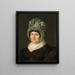 Mme Clare - John Linnell — gerahmtes Bild an der Wand