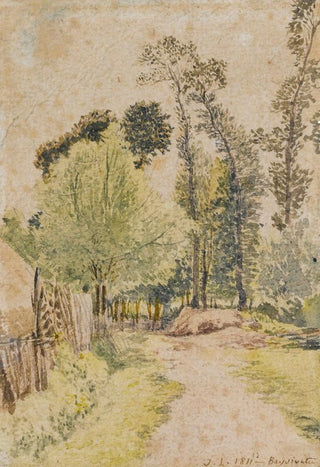 John Linnell - Study Of Trees At Bayswater London.webp
