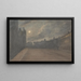 Broad Street, Oxford - John Malchair — gerahmtes Bild an der Wand