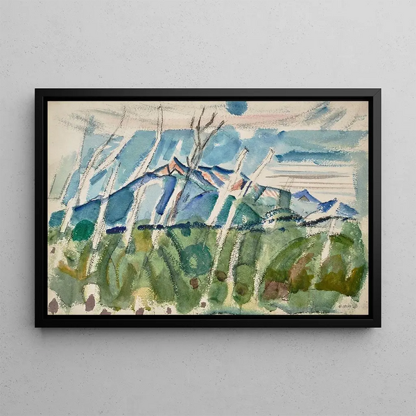 John Marin - Chocorua Along with Dead Trees White Mountains NH.webp