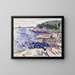 Côte du Maine - John Marin — gerahmtes Bild an der Wand