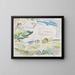 Landschaft des Maine - John Marin — gerahmtes Bild an der Wand