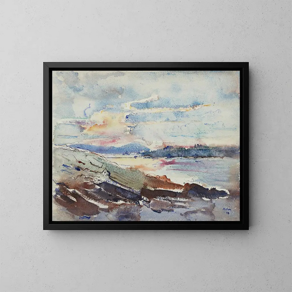 West Point, Maine - John Marin — gerahmtes Bild an der Wand