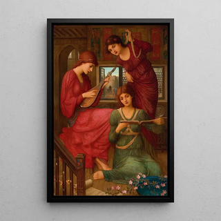 John Melhuish Strudwick - In The Golden Days.webp