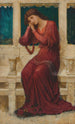 Wenn der Kummer im Sommer kommt - John Melhuish Strudwick — Ansicht des Kunstwerks