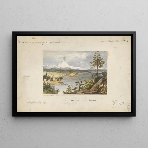 John Mix Stanley - Mt Baker and Cascade Range from Whitbys Island.webp