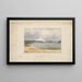 Puget Sound und Mount Rainier vom Whidbey Island - John Mix Stanley — gerahmtes Bild an der Wand