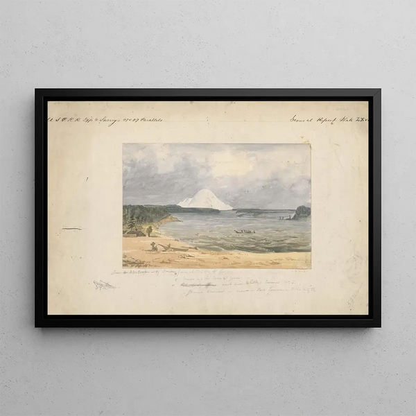 John Mix Stanley - Puget Sound and Mt Rainier from Whitbys Island.webp