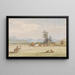 Camp des vainqueurs, Hell Gate Ronde - John Mix Stanley — gerahmtes Bild an der Wand